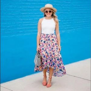 Anthropologie Bethanie High-Low Dress